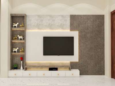 TV unit for livingroom.

#Interior #decor #louver