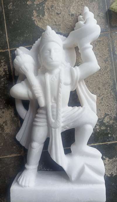 Hanuman ji Murti marble 1, fet  Makrana||shiv marble Shop #marble #aat