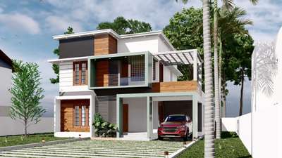 #KeralaStyleHouse #architecturedesigns #freelancework