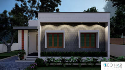 3d view for 725SQFT house @ VARANDARAPPILLY, Thrissur
 #Thrissur #thrissurbuilders #geohabbuilders #geohab