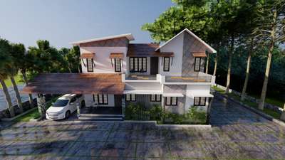 #exteriordesigns  #render3d3d  #3dhouse #new_home