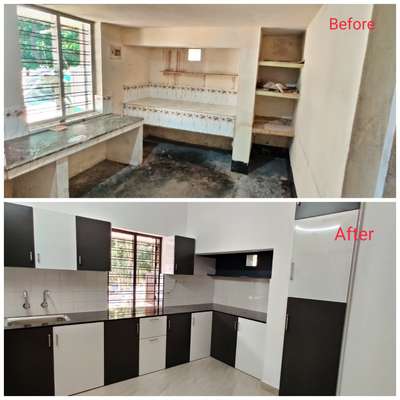 Renovation project 
Interior and exterior renovation work
Area :2100  Sqft
Client :Mr Shajahan
Year of completion : 2020
project completed by: Kairo Builders