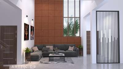 Living 
 #LivingroomDesigns #Architectural&Interior #LivingRoomSofa #Teapoys #clading