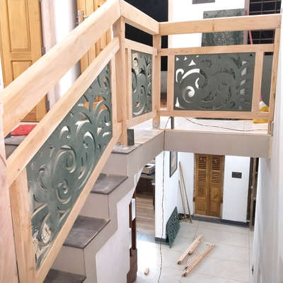 CNC Design Staircase for home