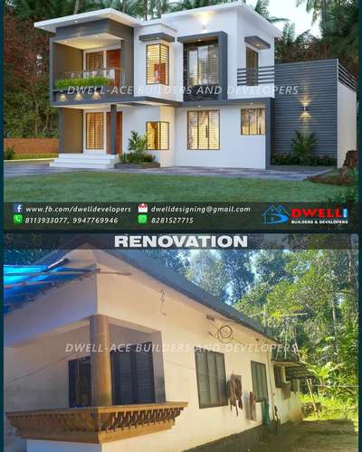 Extension and Renovation of existing residence at Korom, Payyanur...
.
.
.
.
.
.
.
.
.
.
.
.
.
.
.
.
#payyanur #dwelldevelopers #dwellace #dwell #renovation #addition #extension #facelifting #facelift #homefacelift #3d #3delevation #elevationdesign #designing #construction #budgetinteriors #budgetfriendly #budget #lowcost #kannur #kannurbuilders #builders #interiors #InteriorDesigner