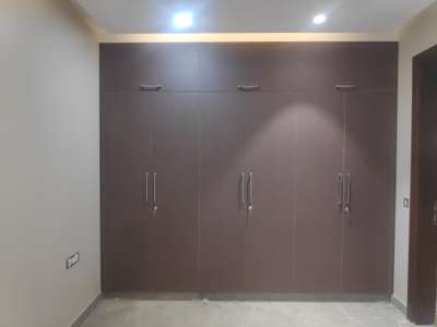 Wardrobe with automatic Light function Dark Brown Mat Finishing
