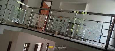 Railling with glass work 
Heavy quality Steel
for enquiry contact - 9560246930
 #GlassBalconyRailing #GlassHandRailStaircase #StainlessSteelBalconyRailing #StaircaseHandRail #railing #railingdesign #StaircaseDesigns #StaircaseHandRail #stainlesssteel