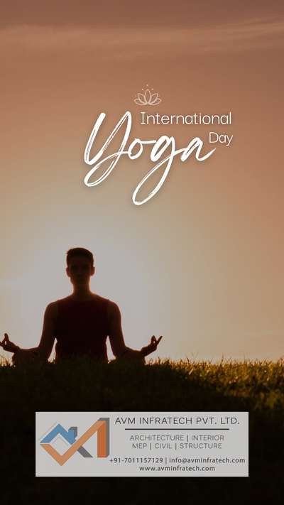 International Yoga Day!


Follow us for more such amazing informations. 
.
.
#yoga #yogateacher #yogainspiration #yogapractice #yogalove #yogaeverywhere #yogaeveryday #yogachallenge #yogagirl #yogapants #yogaposes #yogajourney #yogaday #yoga2023 #internationyogaday #avminfratech #yogadays