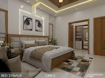 modern bedroom ✨
 #MasterBedroom  #Kannur  #KeralaStyleHouse  #lightcolour #iritty  #InteriorDesigner  #kannurdesigner  #calicutdesigners