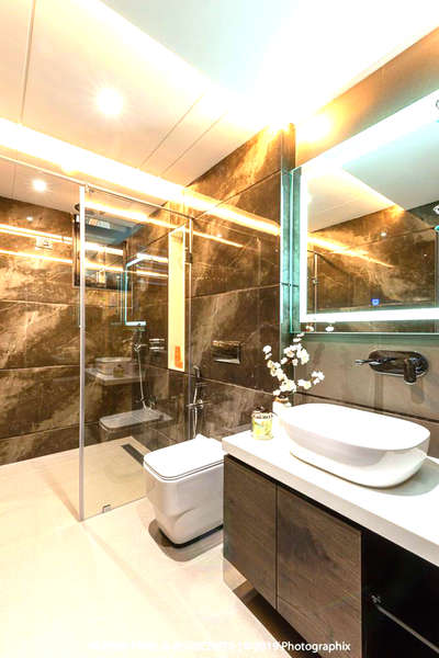 Lighting, Bathroom Designs by Contractor Sahil Sir, Delhi | Kolo