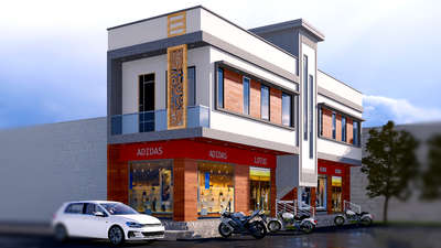 #Architect  #exteriordesigns  #ElevationDesign  #commercial_building