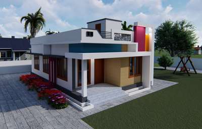 New villa at Kaippadi Tvpm