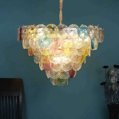 multi colored chandelier
 #glass  #multi  #chandelier  #imported