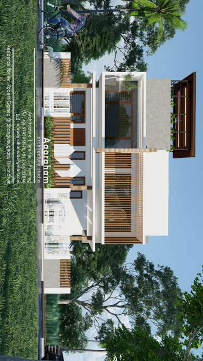 Client : Mr. Robert Gomez & Annie Robert
Location : Shangumugham, Trivandrum
Area : 3025 sqft              
#ContemporaryHouse #ContemporaryDesigns #3d #3Dexterior #home3ddesigns #modernhousedesigns #modernarchitecturedesign #art  #Architect #architecturedesigns #architecturekerala #KeralaStyleHouse #keralaarchitectureproject #keralaarchitectures #trivandrum #trivandrumarchitects #HouseDesigns #extrior_design #modernhome #ElevationHome #homedesignkerala