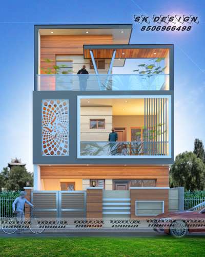 home design ðŸ˜˜ðŸ˜�
#skdesign666 #HouseDesigns #HouseConstruction #ElevationHome #frontElevation #Architect #architecturedesigns #Contractor #exteriors #facade