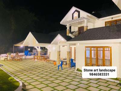 Thandoor stone with artificial grass
Location : Punnapra, Alappuzha
ph : 9846583331

 #banglorestones #pavingstone  #Landscape  #landscapingdesign  #thandoorstones  #exteriordecor  #exteriordesigns