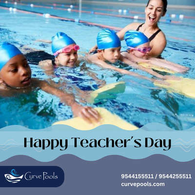 "Teaching inspire minds and touch hearts "
#happyteachersday  #swimmingpoolconstructionconpany  #swimmingpool  #swimmingpoolcontractor  #swimmingpoolwork  #swimmingpools  #swimmingpooltiles  #swimmingpoolworkerskerala  #swimmingpoolsolutions 


reach us:

www.curvepools.com
9544255511/9544155511