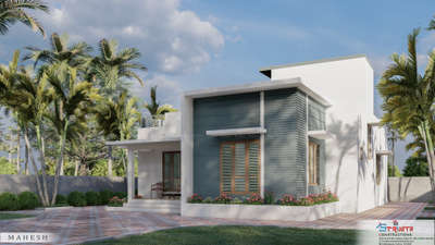 1300SqFt Residence Design 🏡

 #budgethomes #FloorPlans  #3Ddesign #SmallHouse #ContemporaryHouse