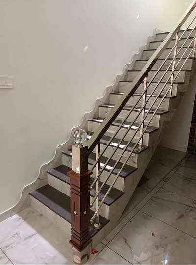 #StainlessSteelBalconyRailing  #SteelStaircase  #TATA_STEEL  #StaircaseDesigns