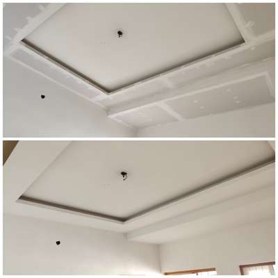 Gypsum ceiling,New Work
contact 7907169022 
 #GypsumCeiling  #FalseCeiling  #ceiling  #BedroomDesigns  #gypsumdesign