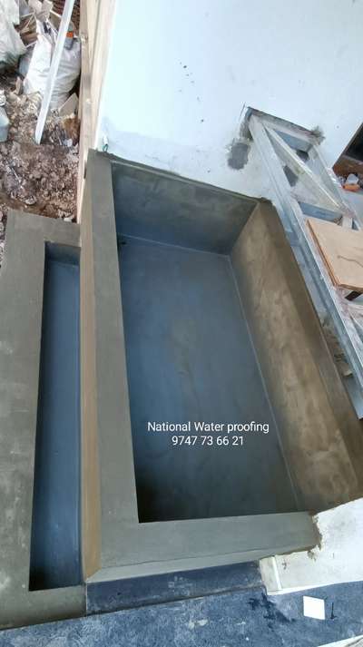 FishPond Water Proofing.
for more : 9747 73 66 21
 #WaterProofings  #fishpond  #fishtank  #swimmingpool