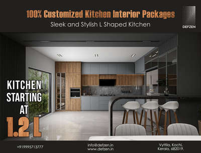 100% customisable modular kitchen interiors #InteriorDesigner #KitchenInterior #Architectural&Interior #interiordesignkerala #premiuminterior #HouseDesigns