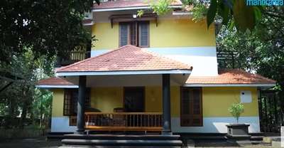 Govind Padmasurya's kerala style house  #KeralaStyleHouse  #patio  #simple  #celebrityhome  #terrace