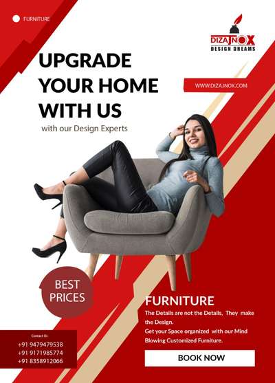 Build your New Home is just 4 months !!
Let's discuss your project and make your
dream a reality!!

Get A best quality customized Furnitute for
your home!!

and get the best real estate deal, to buy or sell
the property !!

connect with our services, we willbe happy to 
assist you :)

kind Regards,
Dizajnox
Contact us today :
+91 8358912066
mail: info@dizajnox.com

#interior #interiordesign #design #homedecor #home #architecture #decor #furniture #homedesign #interiors #art #decoration #interiordesigner #interiordecor #luxury #interiorstyling #inspiration #r #homesweethome #livingroom #designer #interi #handmade #style #architect #furnituredesign #vintage #instagood #house #love