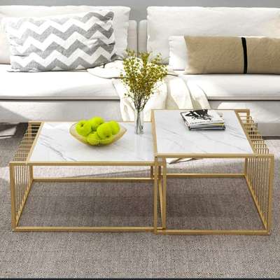 gold center table for sofa set