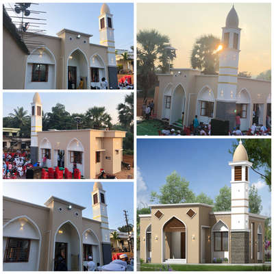 Masjid at Dherlakatta,mangalore
 #masjiddesigns   #karnatakabuilders  #mangaluru  #Completed  #islamicarchitecture