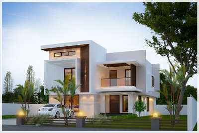 #KeralaStyleHouse #ContemporaryHouse #modernhouse #3dmodeling #ElevationDesign #creatveworld