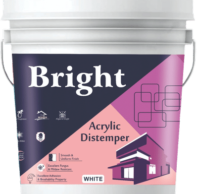 bright acrylic distemper