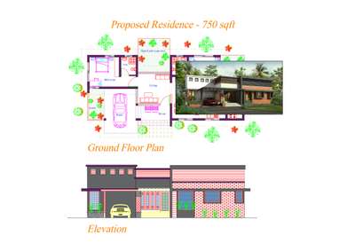 Proposed Residence -750sqft