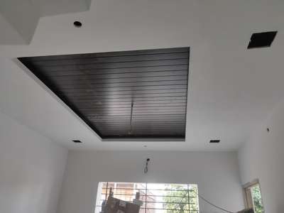 Gypsum ceiling with PVC