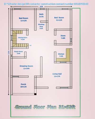 31*53home design BR contactor construction  #koloviral  #koloapp  #kolomaterials