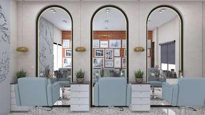 Salon Design ✌Dm for interior work😊