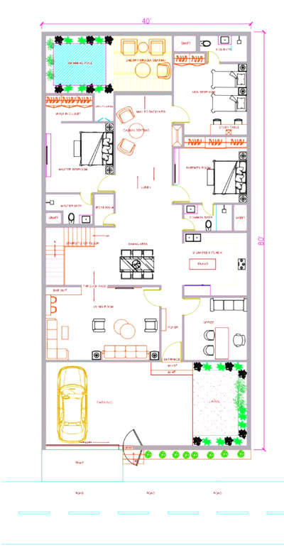 60x40 floor plan!!
#40x60floorplan #FloorPlans #floorplan #2DPlans #NorthFacingPlan #SouthFacingPlan #3BHKPlans #2BHKPlans