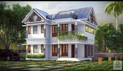 New work. .. 
 contact me for plan, elevation, 3D interior and exterior works.. #KeralaStyleHouse  #keralastyle #MrHomeKerala #keralaplanners #keralatraditionalmural #keralaarchitectures #keralahomestyle #keralagallery #keralahomeconcepts #Architectural&Interior #vrayrender #lumionwork #keralahomedream