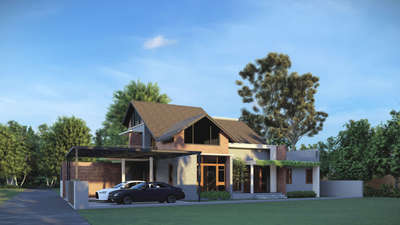 Residence @ Ottapalam #architecture #homedesign #Palakkad