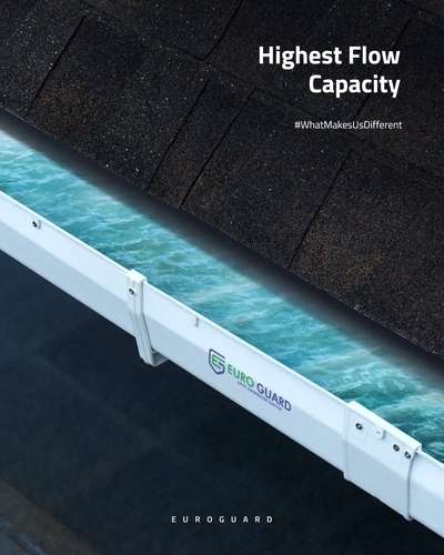 Down, down the gutter! Compared to any other gutter, Euro Guard's uPVC
gutter provides the highest water-carrying capacity. Give your house the
best with Euro Guard.
#WhatMakesUsDifferent
#EuroGuard #raingutter #raining #whatmakesusdifferent #features #flowcapacity #water #rainwatersystems #highflow #capacity #raingutterssolution #rainguttergrowsystem #brandstorepost