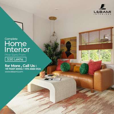 complete your home interior with just 3.50 lakhs 
 -lebami concepts-
-Book a free consultation now through 

📞:+919207174037
💬:+919207174037
📧: lebamiinteriors@gmail.com

#interiordesign #interiorsideas
#interiorsthatcrush #interiordecor
#interiordesigner #happycustomers #interiors #homeinteriors #interiorstyling #homedecor #chennai #kochi #coimbatore #homeinterior #homeinspiration #kerala #bengaluru #modularkitchen #architecture #lovemyhome #homesweethome #kidsbedroom #kitchendesign #mydreamhome #furnituredesign #interiorforinspo #luxuryinterior #kitchendecor #decorationideas #designlovers