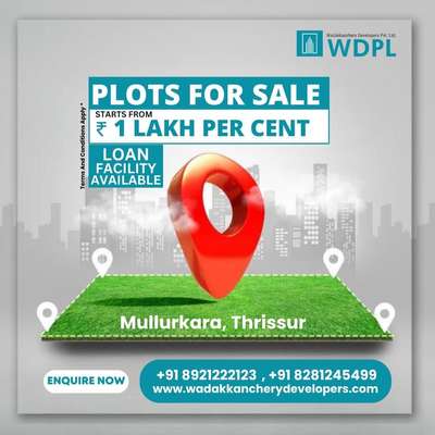 Are you ready to build your ideal home or invest in a prime piece of land? Look no further! We have a selection of attractive plots for sale that could be your canvas for realizing your dreams.

Call now : +91 8921222123, +91 8281245499
Visit our Website : www.wadakkancherydevelopers.com

 #realestate #realestate #realestatelife #realestatetips #realestateagent #realestatebroker #RealEstateSuccess #realestateinvestor #ports #plots #plotsale #plotsavailable #plotsforsale