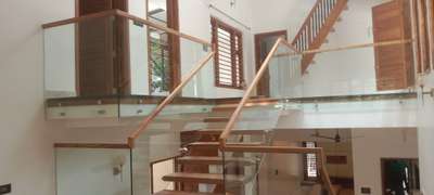 12mm toughened glass handrail