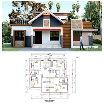 Free plan and 3d design 
#freehouseplans 
#freekeralahomeplans 
#freedesigncost 
#freehomeplans #freelancer