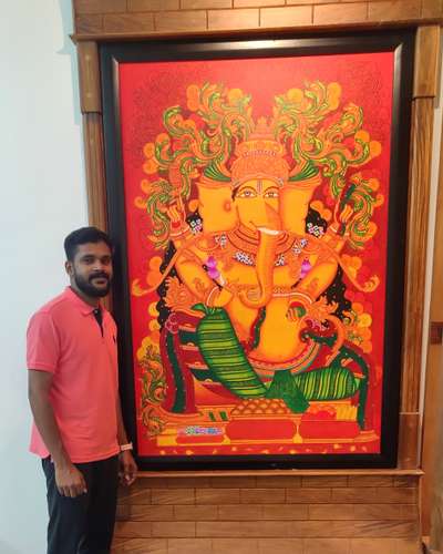 Kerala mural paintings gallery
Aiswarya ganapathi
work @ kollam