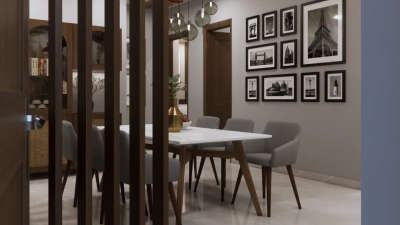 interior 3d render for living room  #InteriorDesigner #3drender #Dinning