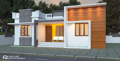 #exteriordesigns  #SmallHouse  #semi_contemporary_home_design