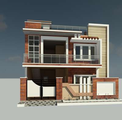 house 3d exterior design 
Elevation design