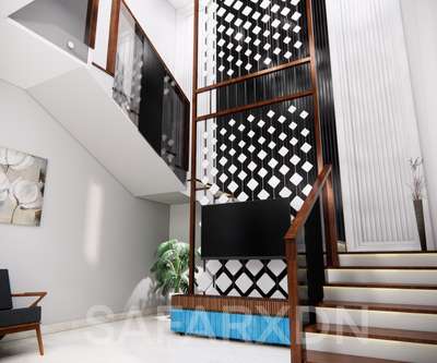 Tv wall and console  #TVStand  #LivingroomDesigns  #InteriorDesigner