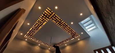 ceiling with pvc board